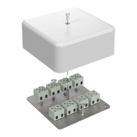 Коробка огнестойкая для кабель-канала 40-0470-FR6.0-16 Е15-Е120 103х103х45  40-0470-FR6.0-16