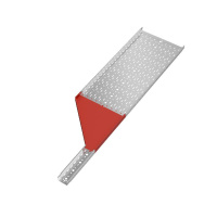 Переходник для лотка левый 50х100-500 сталь 1мм "ПЛЮС" PDplus50-100-500-L КМ PL0700