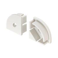 Комплект заглушек для профиля ALM008S (уп.10шт)  ALM008EC