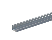 Лоток прямой перфорированный 100х100 L2000 1мм Лмс-П 100х100-1.0ц УТ2.5 СОЭМИ Н0122111622