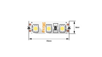 Лента светодиодная стандарт 3528 120LED/м 9.6Вт/м тепл. бел. 12В IP20 со скотчем 3М (уп.5м)  00-00007258 Лента светодиодная стандарт 3528 120LED/м 9.6Вт/м тепл. бел. 12В IP20 со скотчем 3М (уп.5м)  00-00007258