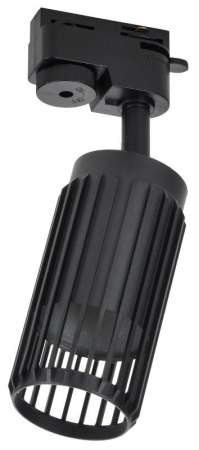 Светильник 4206 декоративный трековый GU10 черн.  LT-UPB0-4206-GU10-1-K02
