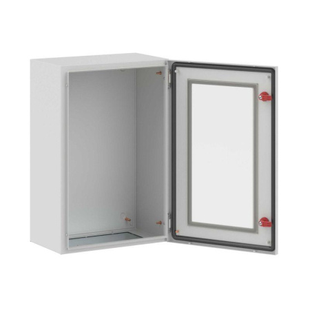 Корпус ST 600х400х250мм с прозр. дверью и монтажн. панелью  R5STX0649