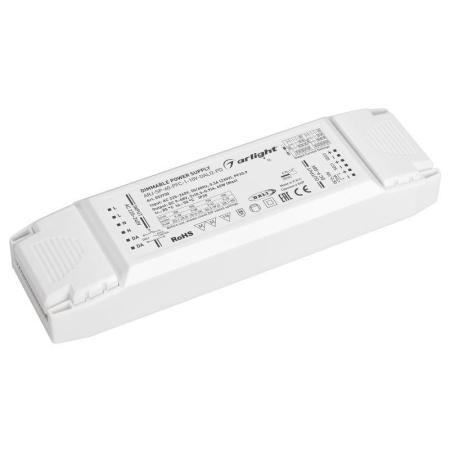 Блок питания ARJ-SP-60-PFC-1-10V-DALI2-PD (60Вт 9-58В 2х0.3-0.9А) IP20 пластик  033730