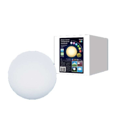 Светильник светодиодный ULG-R001 030/RGB IP65 BALL  UL-00003300