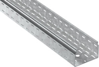 Лоток листовой перфорированный ESCA 7 100х150 L2500 сталь 2.0мм HDZ  CLP10-100-150-200-D25-HDZ