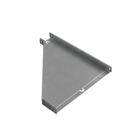 Переходник для лотка правый 50х100-500 сталь 1мм "ПЛЮС" PDplus50-100-500-R HD КМ PL1559