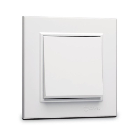 Переключатель 1-кл. СП Karea 10А IP20 бел.  56001005