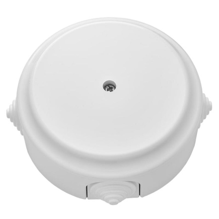 Коробка монтажная ОП РЕТРО d=94 с сальниками бел.  КМ-449