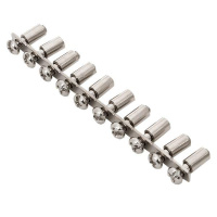 Перемычка тип 10PIN для двухуровневых клемм 4.0кв.мм (уп.10шт)  plc-per-10PIN-2-4