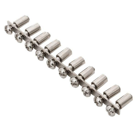 Перемычка тип 10PIN для двухуровневых клемм 4.0кв.мм (уп.10шт)  plc-per-10PIN-2-4