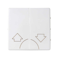 Клавиша двойная для 75396-39 82/82Nature бел. 82029-30