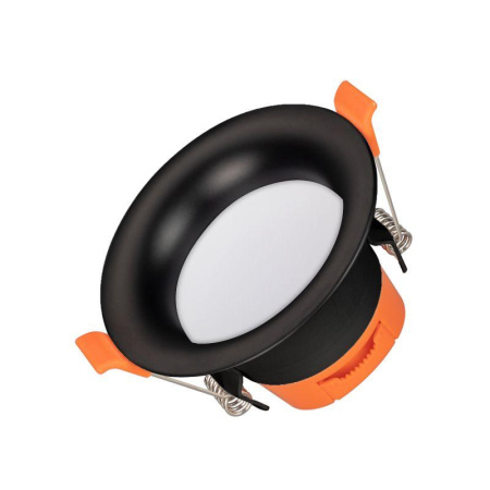 Светильник светодиодный MS-BLIZZARD-BUILT-R90-6W Warm3000 BK 100 deg IP20 230В металл  036610