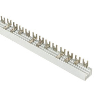 Шина соединительная типа FORK для 4-ф нагр. 100А 54 мод.  fork-04-100