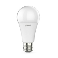 Лампа светодиодная Black 12Вт A60 грушевидная 3000К тепл. бел. E27 1140лм шаг. диммир.  102502112-S