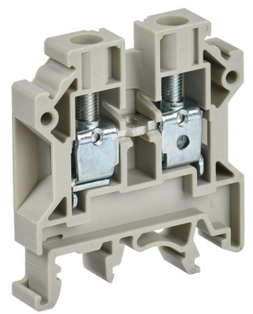 Колодка клеммная CTS ARMAFIX 6кв.мм сер.  YCT10-00-K03-006