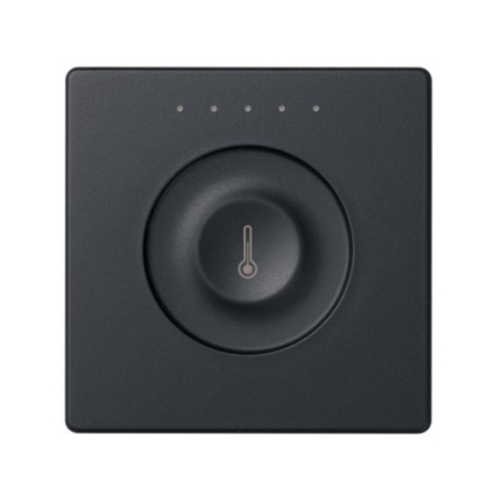 Выключатель сенсорный 1-кл. СП  82 Sense IP20 с тематич. маркир. Т3 регулир. графит  8000615-038
