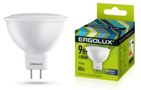 Лампа светодиодная LED-JCDR-9W-GU5.3-6K 9Вт JCDR рефлектор 6500К холод. бел. GU5.3 180-240В  13626