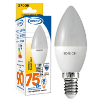 Лампа светодиодная ILED-SMD2835-C37-8-720-220-2.7-E14 (1299)  1534