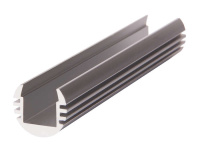 Профиль круглый PAL 1818 L2000 анодир.  1009630