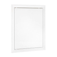 Люк ревизионный 200х250 пластик с нажимным замком Basic  lpnz-200x250