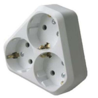 Разветвитель 3-м с заземл. (NEW)  10001204 Разветвитель 3-м с заземл. (NEW)  10001204