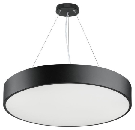 Светильник Geometria Ring SPO-131-B-40K-045 45Вт 4000К IP40 4000лм 600х600х80 черн.  Б0058899
