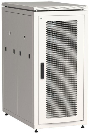 Шкаф сетевой 19дюйм  LINEA N 24U 600х1000мм перфорированные двери сер.  LN35-24U61-PP