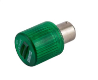 Светодиод LED 24V AC/DC зел.  IKML024Y