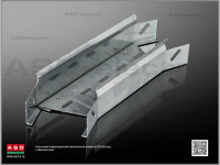 Угол для лотка перф. горизонт. 135град. ЛУГПц 100х50-135 1мм оцинк.  EI-01.13.31.015 Угол для лотка перф. горизонт. 135град. ЛУГПц 100х50-135 1мм оцинк.  EI-01.13.31.015