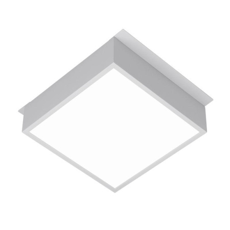 Светильник светодиодный DL-GRIGLIATO-S140x140-18W Warm3000 (GR 100 deg 230) IP40 металл  047680
