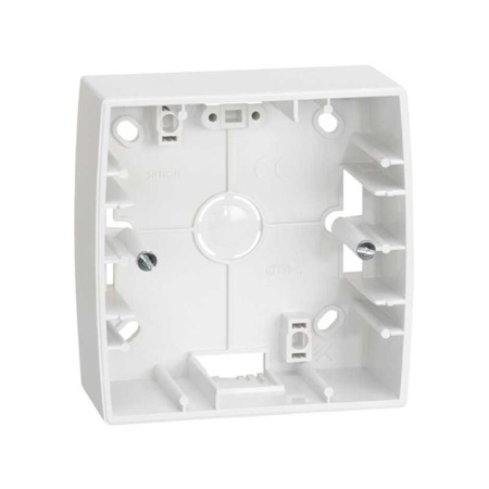 Коробка наружной установки 1-м 89х89х27мм 82 бел. 82750-30