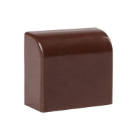 Заглушка 40х25 под темн. дерево Plast PROxima (уп.4шт)  ecd-40-25x4