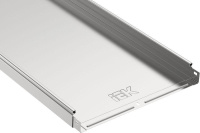 Лоток листовой неперфорированный 400х50 L3000 сталь 1мм крашен.  CLNK10-050-400-3