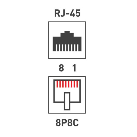Розетка компьютерная 2-м ОП RJ45 кат.5E UTP неэкранир. бел.  03-0151