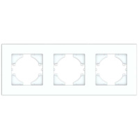 Рамка 3-местн. City бел.  С1113-001