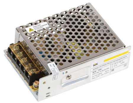 Драйвер LED ИПСН-PRO 5050 50Вт 12В блок-клеммы IP20  LSP1-050-12-20-33-PRO