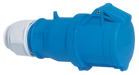 Розетка кабельная 32А 3п 2P+PE 6ч 230В IP44 Quick-Connect  3138