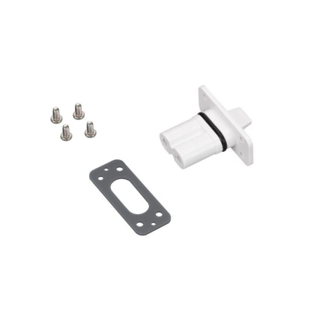 Заглушка ALT-LARGO-CAP-2pin (WH) (IP20 пластик)  030995