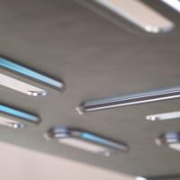 Лоток листовой перфорированный 200х100 L3000 сталь 0.7мм  35343