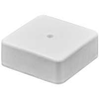 Коробка распаячная 75х75х20мм IP40 для кабель-канала бел.  КР-513190075-080