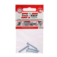 Винт DIN965 с потайной головкой М4х50 оцинк. (уп.4шт) Tech-KREP 102991