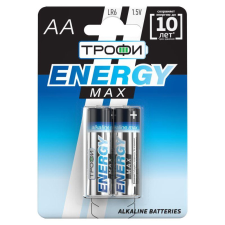 Элемент питания алкалиновый AA/LR6 LR6-2BL Ultra (блист.2шт)  Б0018947