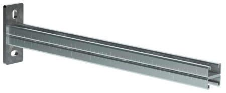 Консоль STRUT двойная 41х21 осн.400 сталь HDZ гор. оцинк.  CLM50D-CSD-41-21-04-HDZ