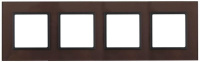 Рамка 4-м 14-5104-13 стекло Elegance бронза+антрацит ЭРА Б0034529