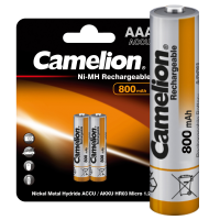 Аккумулятор AAA/R03 800мА.ч NI-MN BP-2 металлик (блист.2шт)  3674