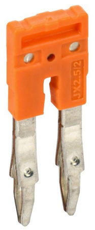 Перемычка гребенчатая для CP 2.5кв.мм 2PIN  YCT20-00-K03-002-EC-2P