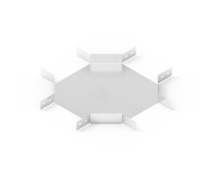 Лоток крестообразный H=50мм сталь 1.2мм НЛ20-К У3 СОЭМИ Н0113123333