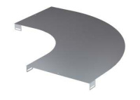 Крышка для угла горизонтального 90град. осн.300 R300 гор. оцинк.  LK0033HDZ