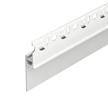 Профиль PLINTUS-FANTOM-H35-2000 WHITE алюм. L2000  043666